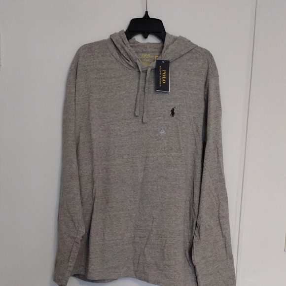 Ralph Lauren Other - Ralph Lauren Heather Gray Hooded Top